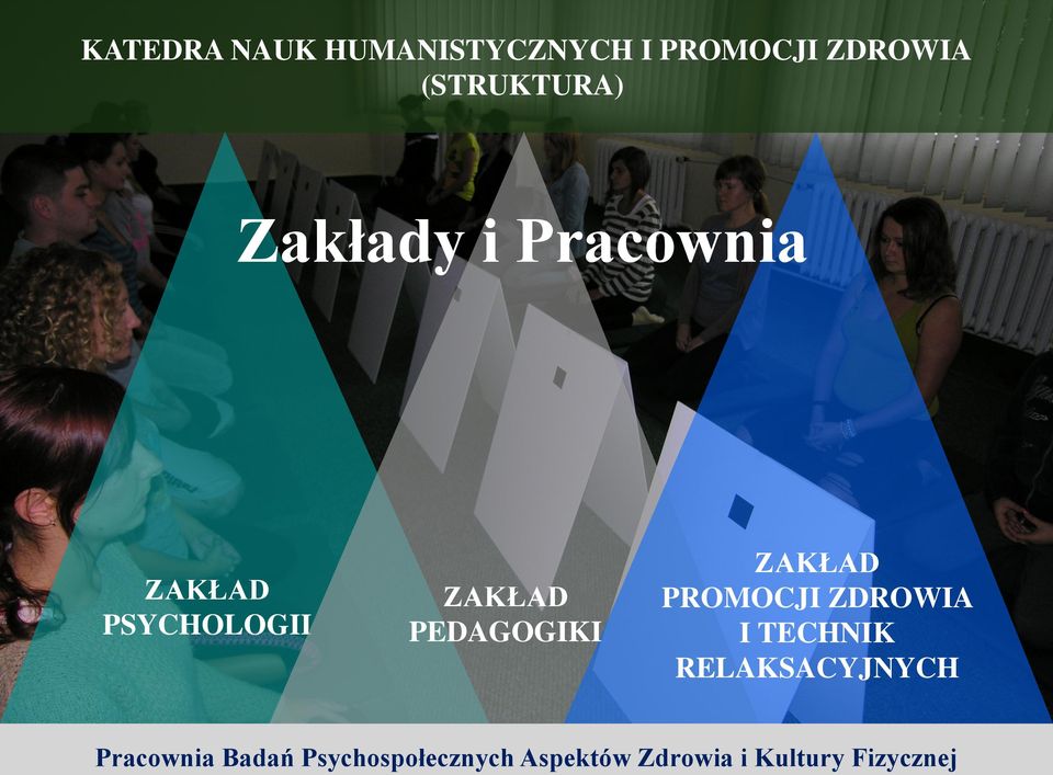 PEDAGOGIKI ZAKŁAD PROMOCJI ZDROWIA I TECHNIK