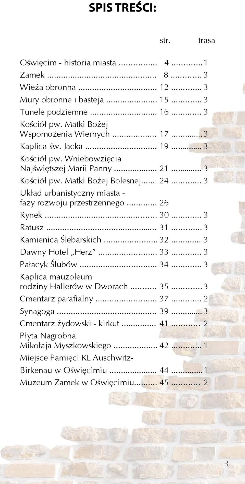 .. 3 Układ urbanistyczny miasta - fazy rozwoju przestrzennego... 26 Rynek... 30... 3 Ratusz... 31... 3 Kamienica Ślebarskich... 32... 3 Dawny Hotel Herz... 33... 3 Pałacyk Ślubów... 34.