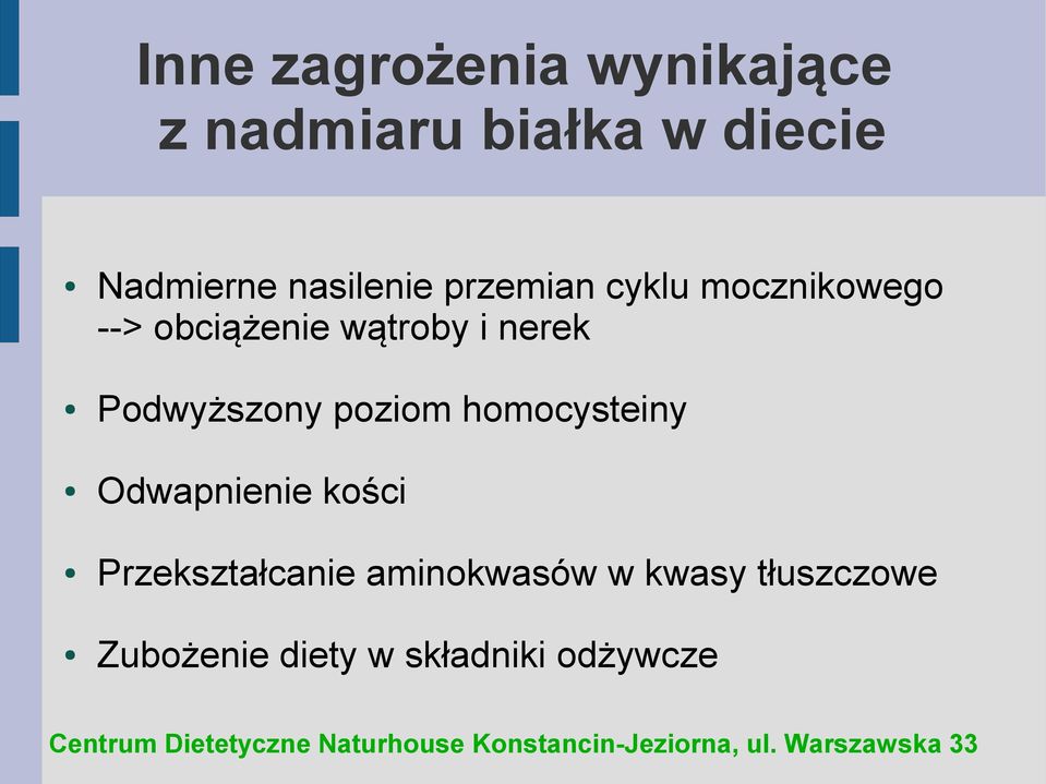 nerek Podwyższony poziom homocysteiny Odwapnienie kości