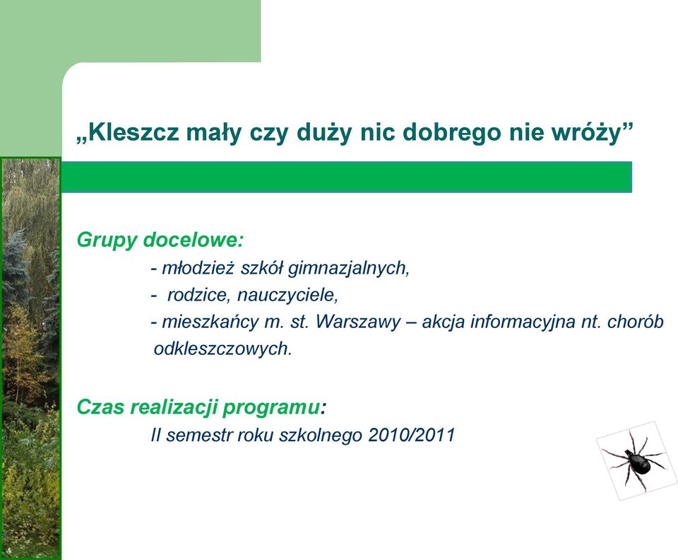 mieszkańcy m. st. Warszawy akcja informacyjna nt.