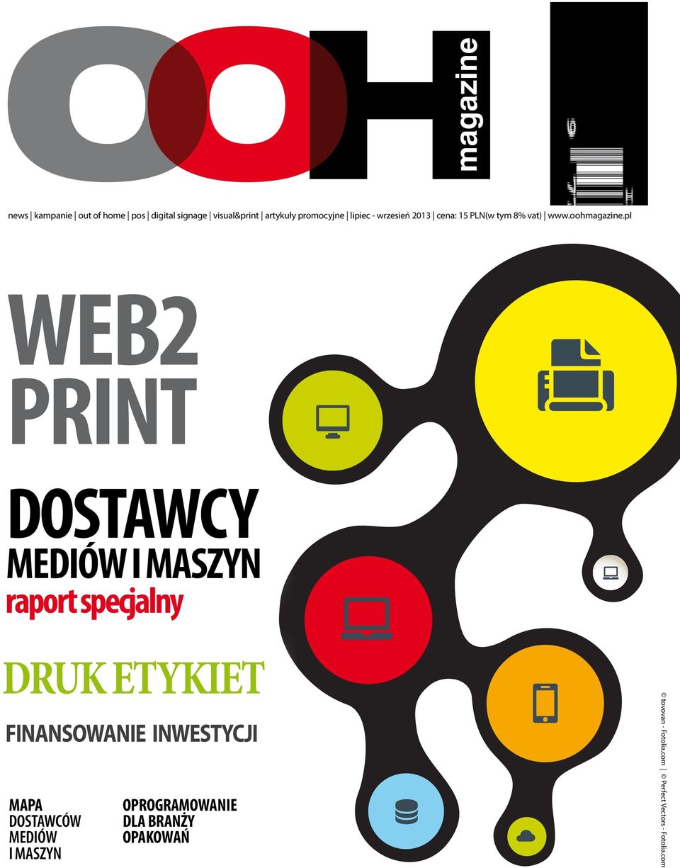 pl WEB2 PRINT dostawcy mediów i MAszyn raport specjalny druk etykiet finansowanie