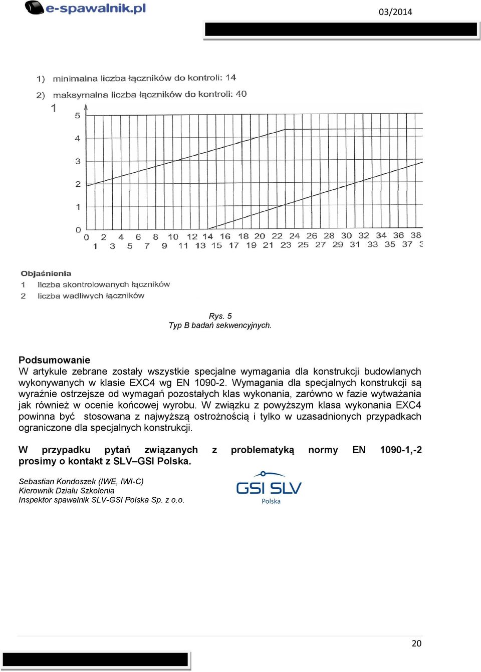 W związku z powyższym klasa wykonania EXC4 powinna być stosowana z najwyższą ostrożnością i tylko w uzasadnionych przypadkach ograniczone dla specjalnych konstrukcji.