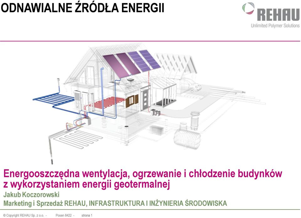 Jakub Koczorowski Marketing i Sprzedaż REHAU,