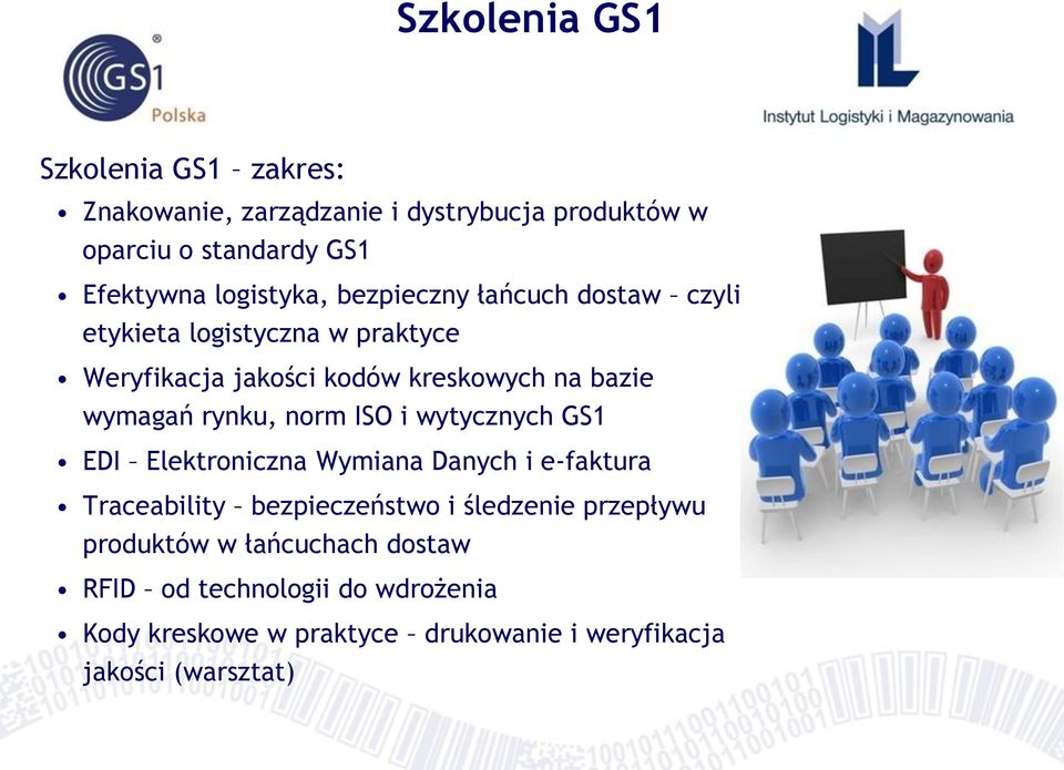 wymagań rynku, norm ISO i wytycznych GS1 EDI Elektroniczna Wymiana Danych i e-faktura Traceability bezpieczeństwo i śledzenie