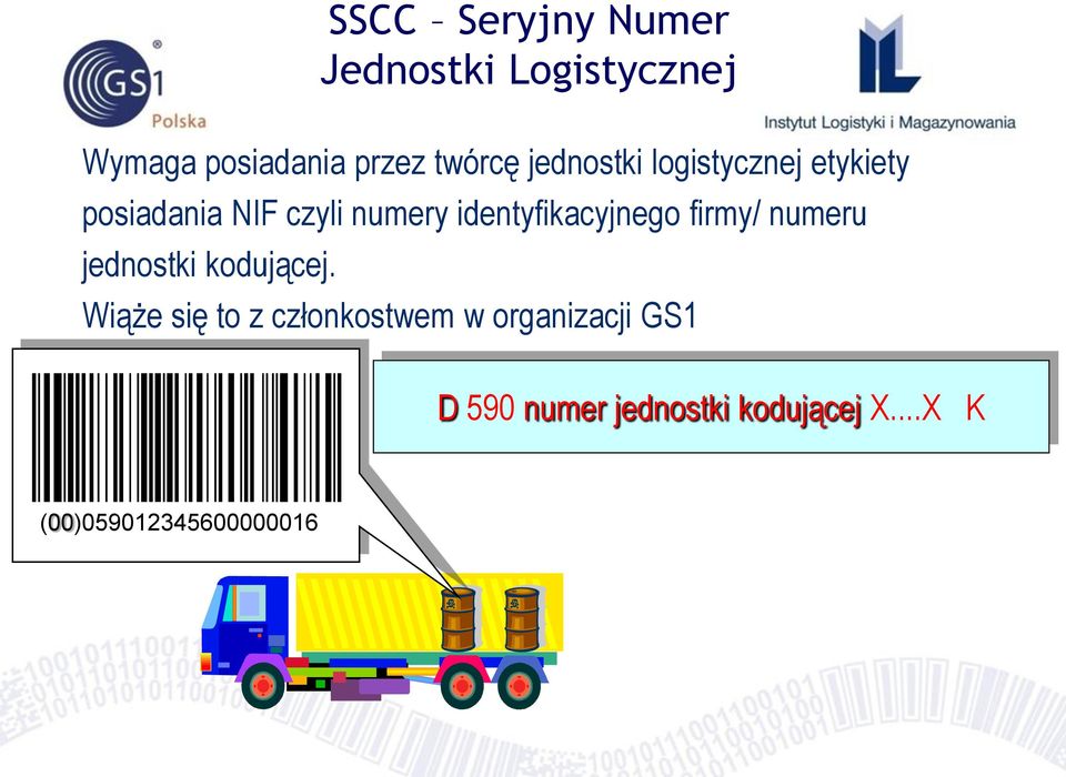 identyfikacyjnego firmy/ numeru jednostki kodującej.