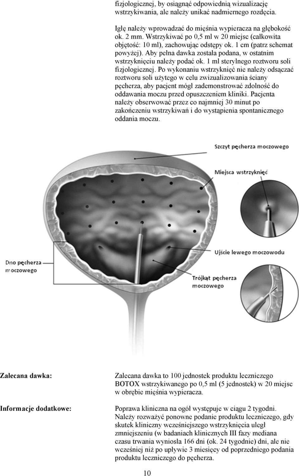 1 ml sterylnego roztworu soli fizjologicznej.