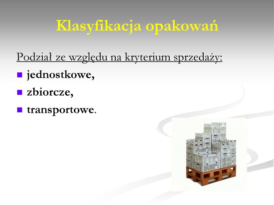 kryterium sprzedaży: