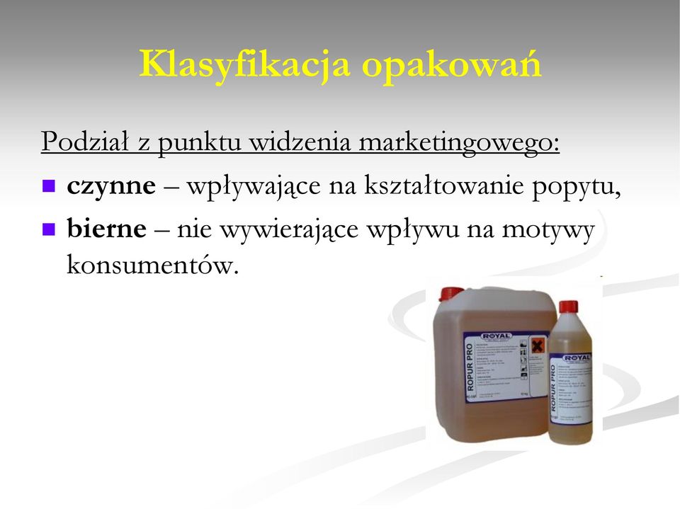 wpływające na kształtowanie popytu,