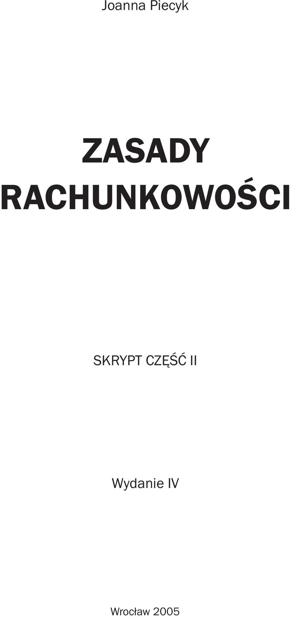 RACHUNKOWOŚCI