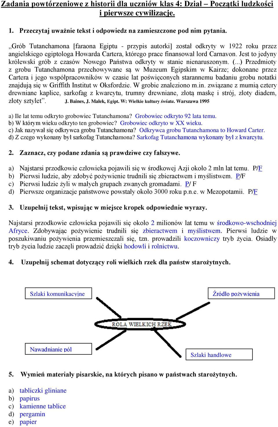 Jest to jedyny królewski grób z czasów Nowego Państwa odkryty w stanie nienaruszonym. (.