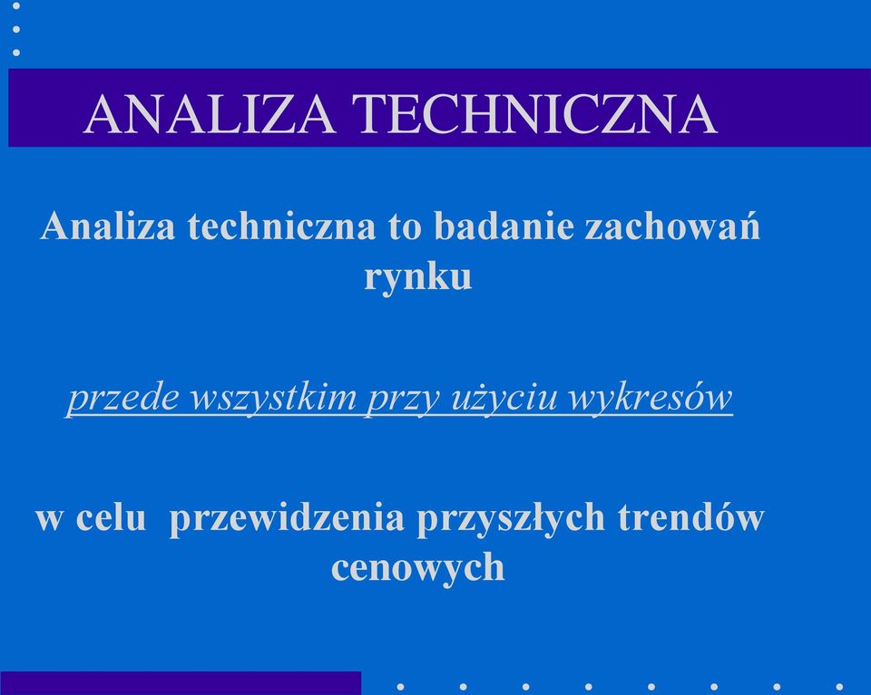 wszystkim przy użyciu wykresów w celu