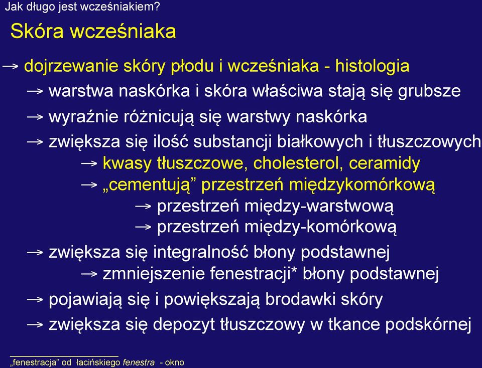 międzykomórkową przestrzeń między-warstwową przestrzeń między-komórkową zwiększa się integralność błony podstawnej zmniejszenie fenestracji*