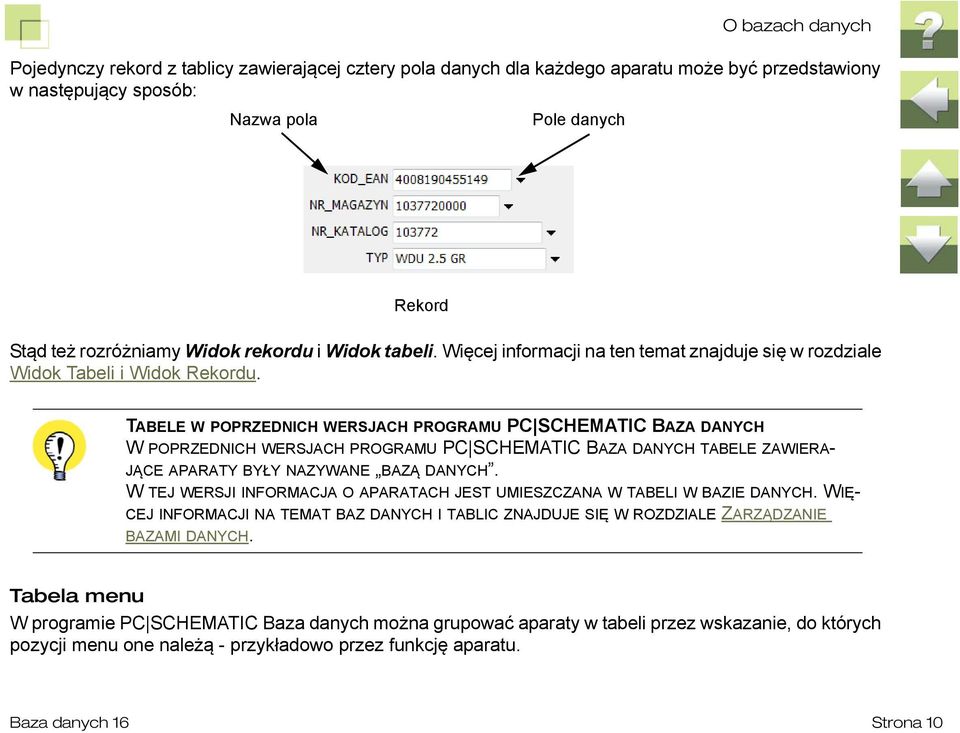 TABELE W POPRZEDNICH WERSJACH PROGRAMU PC SCHEMATIC BAZA DANYCH W POPRZEDNICH WERSJACH PROGRAMU PC SCHEMATIC BAZA DANYCH TABELE ZAWIERA- JĄCE APARATY BYŁY NAZYWANE BAZĄ DANYCH.