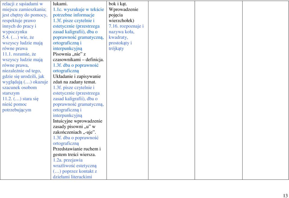 Pisownia nie z czasownikami definicja. ortograficzną Układanie i zapisywanie zdań na zadany temat. Intuicyjne wprowadzenie zasady pisowni u w zakończeniach -uje.