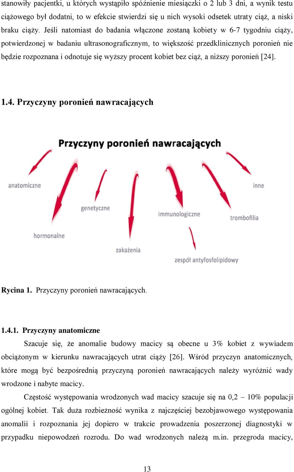 wyższy procent kobiet bez ciąż, a niższy poronień [24]. 1.