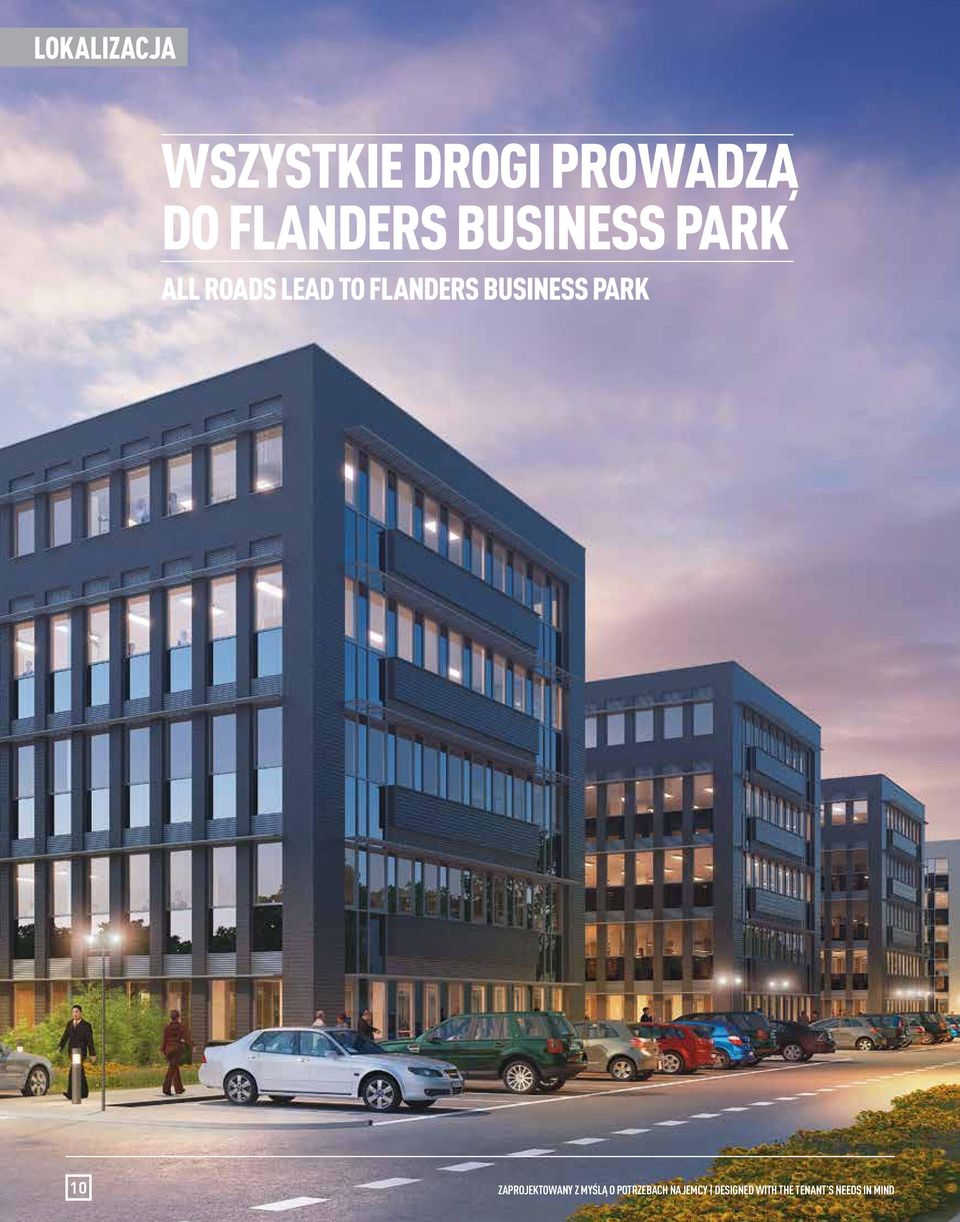 FLANDERS BUSINESS PARK 10 ZAPROJEKTOWANY Z