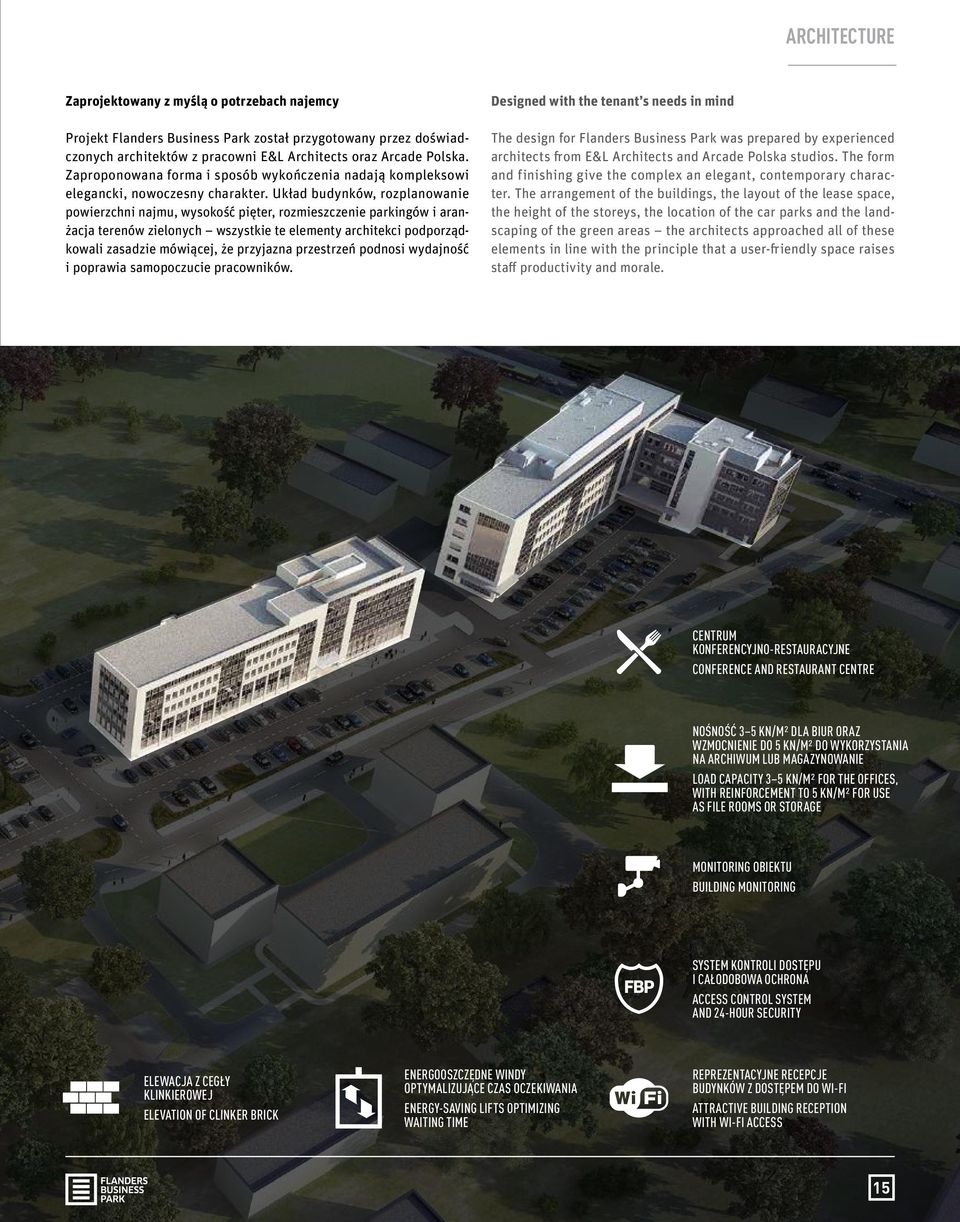 Układ budynków, rozplanowanie powierzchni najmu, wysokość pięter, rozmieszczenie parkingów i aranżacja terenów zielonych wszystkie te elementy architekci podporządkowali zasadzie mówiącej, że