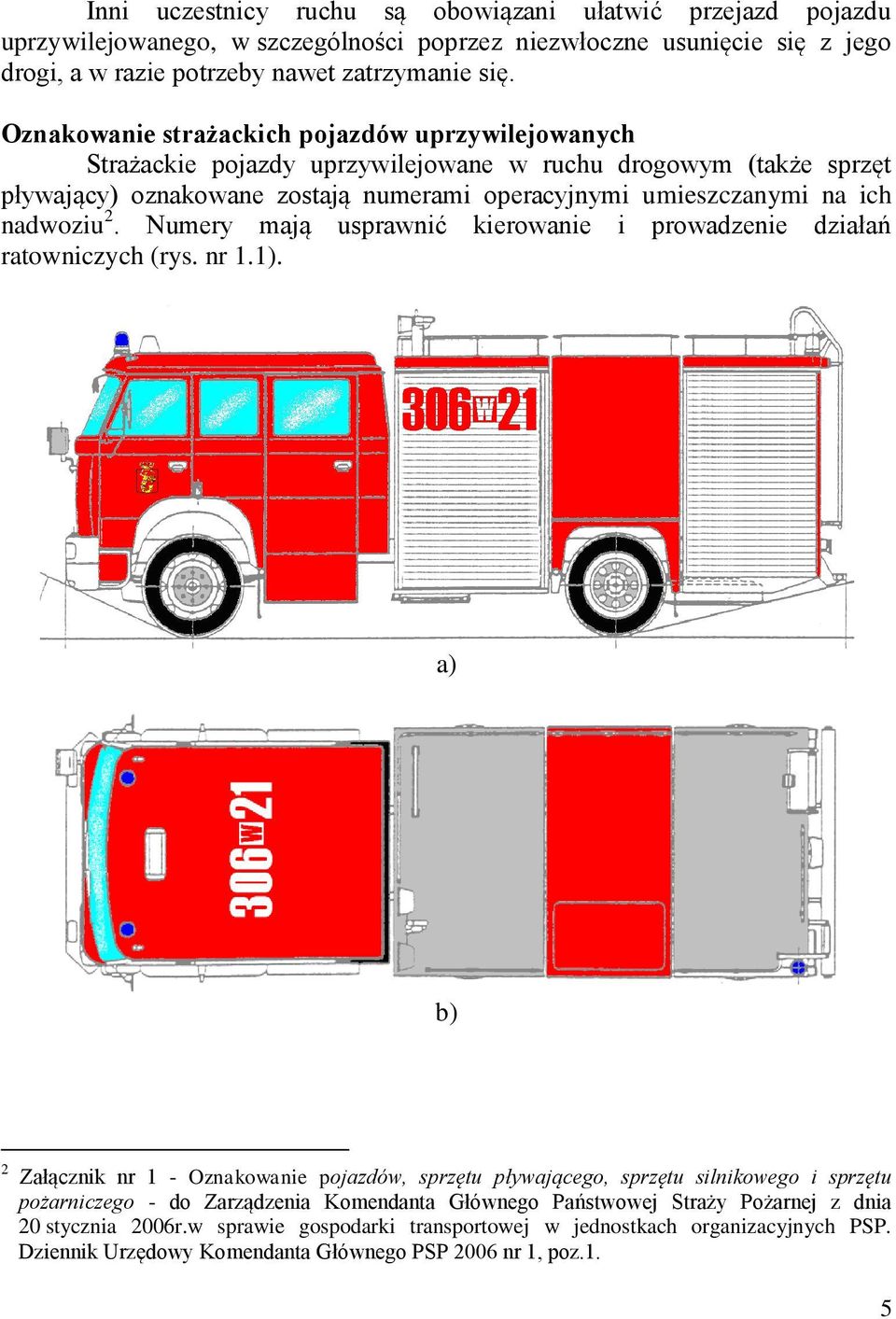 2. Numery mają usprawnić kierowanie i prowadzenie działań ratowniczych (rys. nr 1.1).