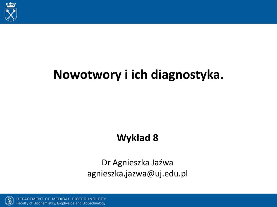 Wykład 8 Dr