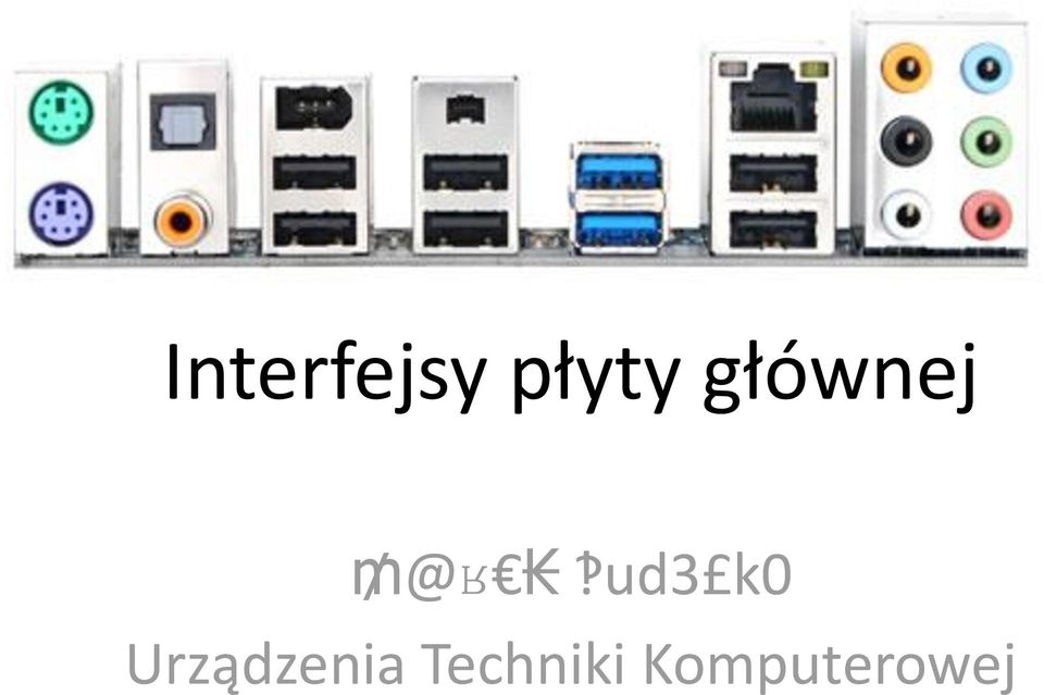 k0 Urządzenia