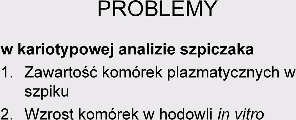 Zawartość komórek