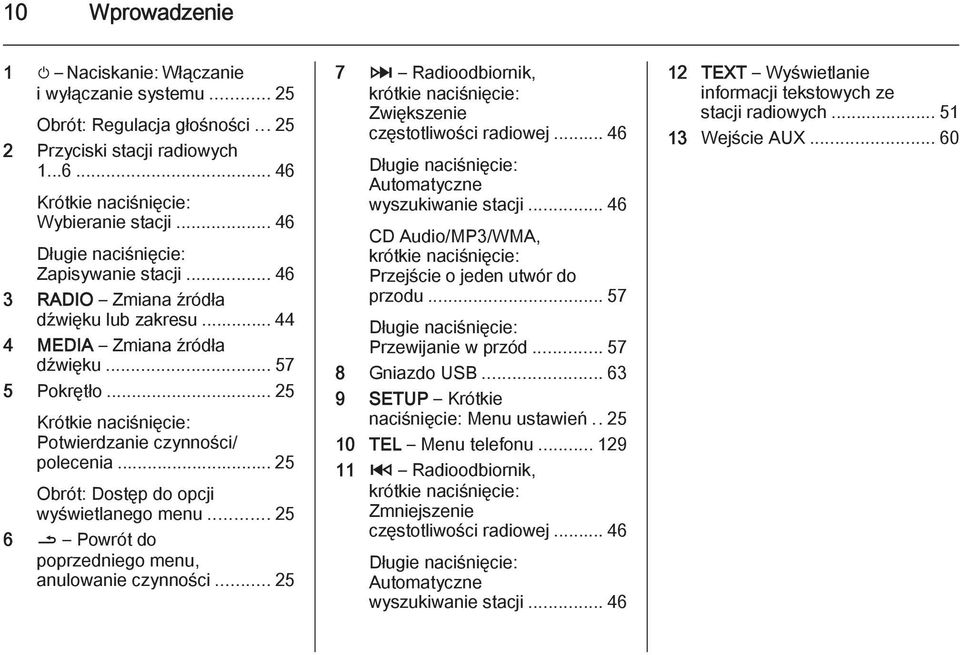 .. 25 Krótkie naciśnięcie: Potwierdzanie czynności/ polecenia... 25 Obrót: Dostęp do opcji wyświetlanego menu... 25 6 / Powrót do poprzedniego menu, anulowanie czynności.