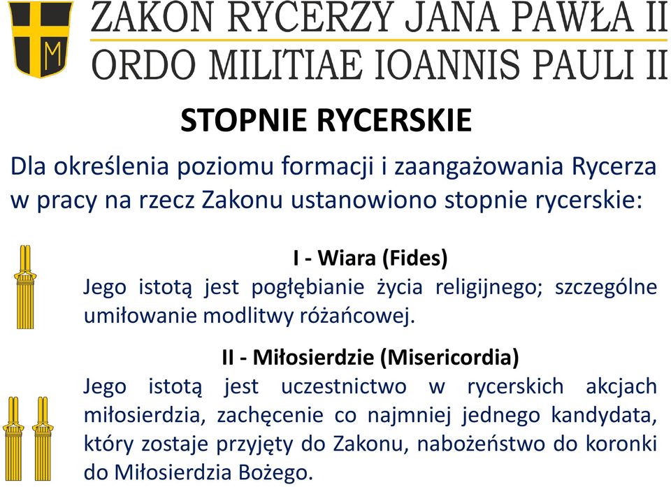 modlitwy różańcowej.