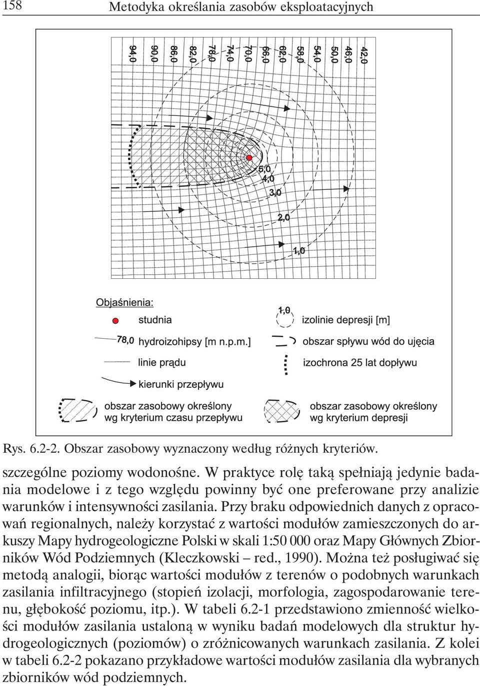 Przy braku odpowiednich danych z opracowań regionalnych, należy korzystać z wartości modułów zamieszczonych do arkuszy Mapy hydrogeologiczne Polski w skali 1:50 000 oraz Mapy Głównych Zbiorników Wód