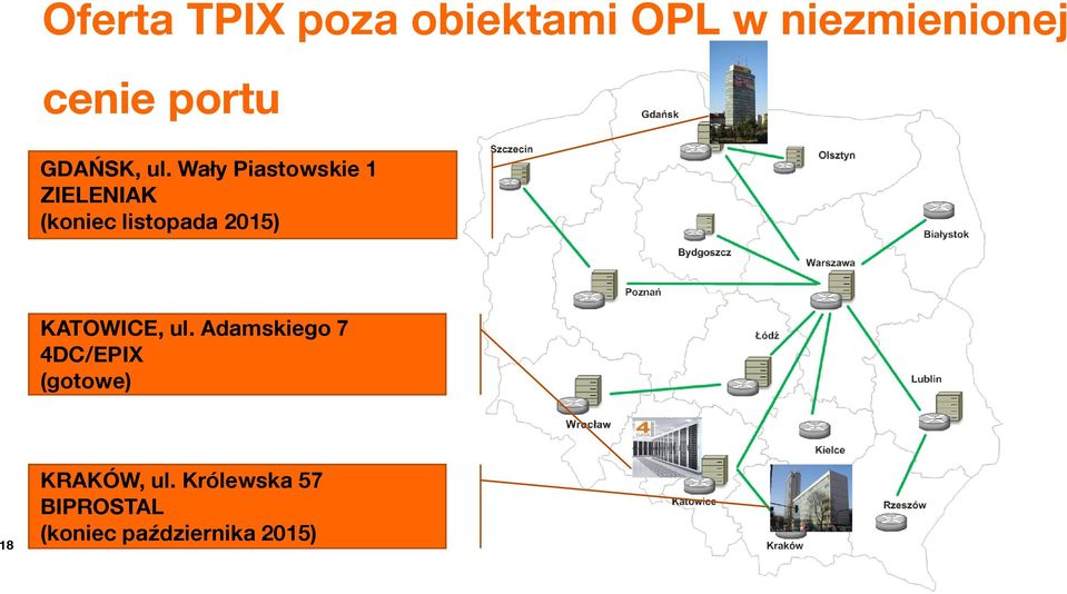 Wały Piastowskie 1 ZIELENIAK (koniec listopada 2015)