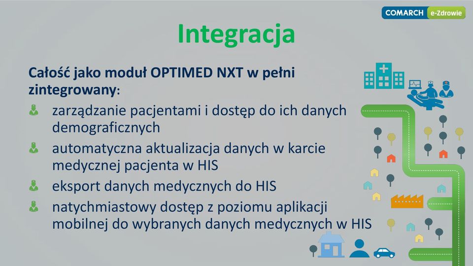 danych w karcie medycznej pacjenta w HIS eksport danych medycznych do HIS