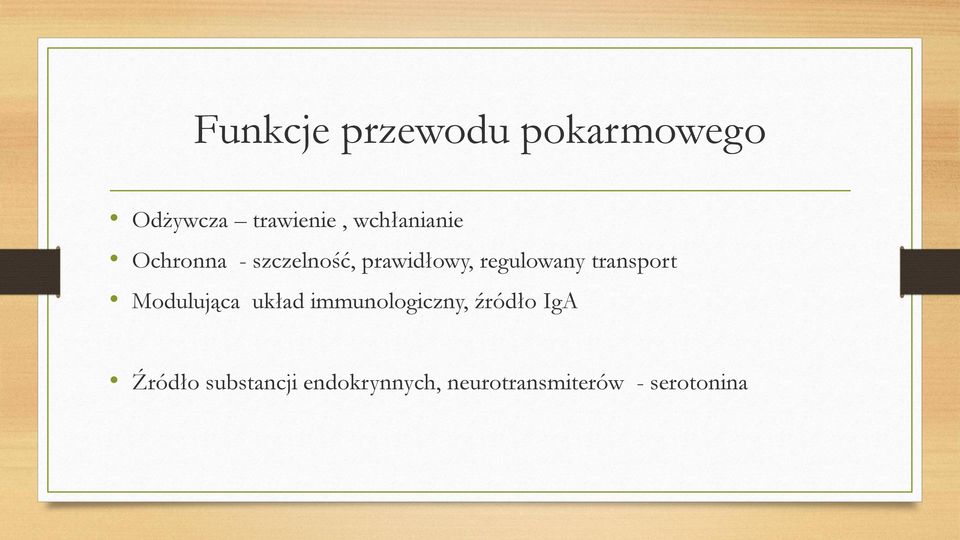 regulowany transport Modulująca układ immunologiczny,