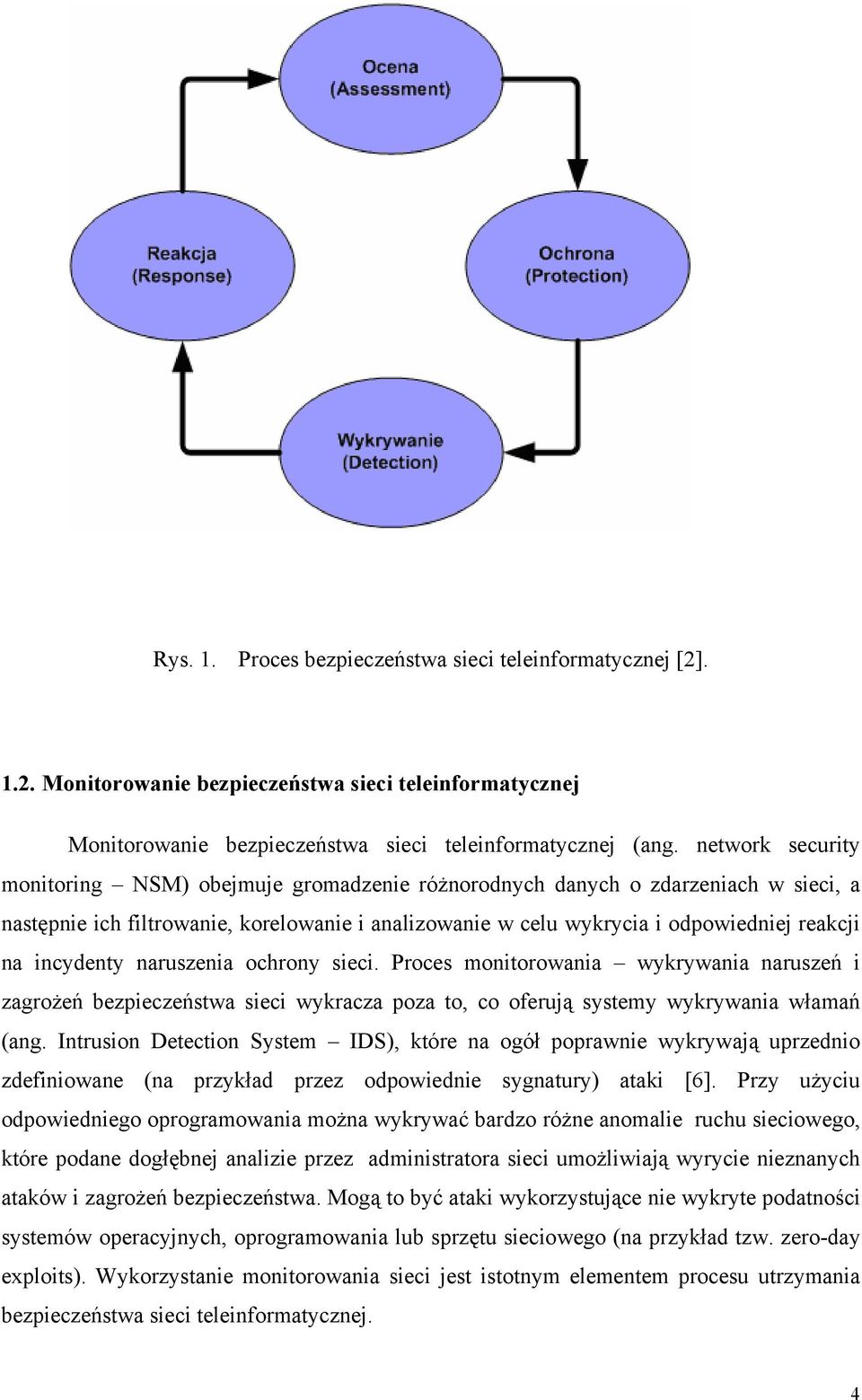 incydenty naruszenia ochrony sieci. Proces monitorowania wykrywania naruszeń i zagrożeń bezpieczeństwa sieci wykracza poza to, co oferują systemy wykrywania włamań (ang.