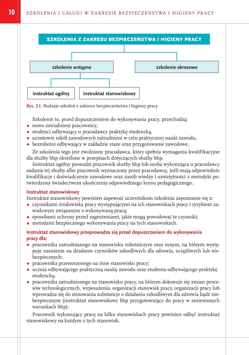 praktykę studencką, uczniowie szkół zawodowych zatrudnieni w celu praktycznej nauki zawodu, bezrobotni odbywający w zakładzie staże oraz przygotowanie zawodowe.