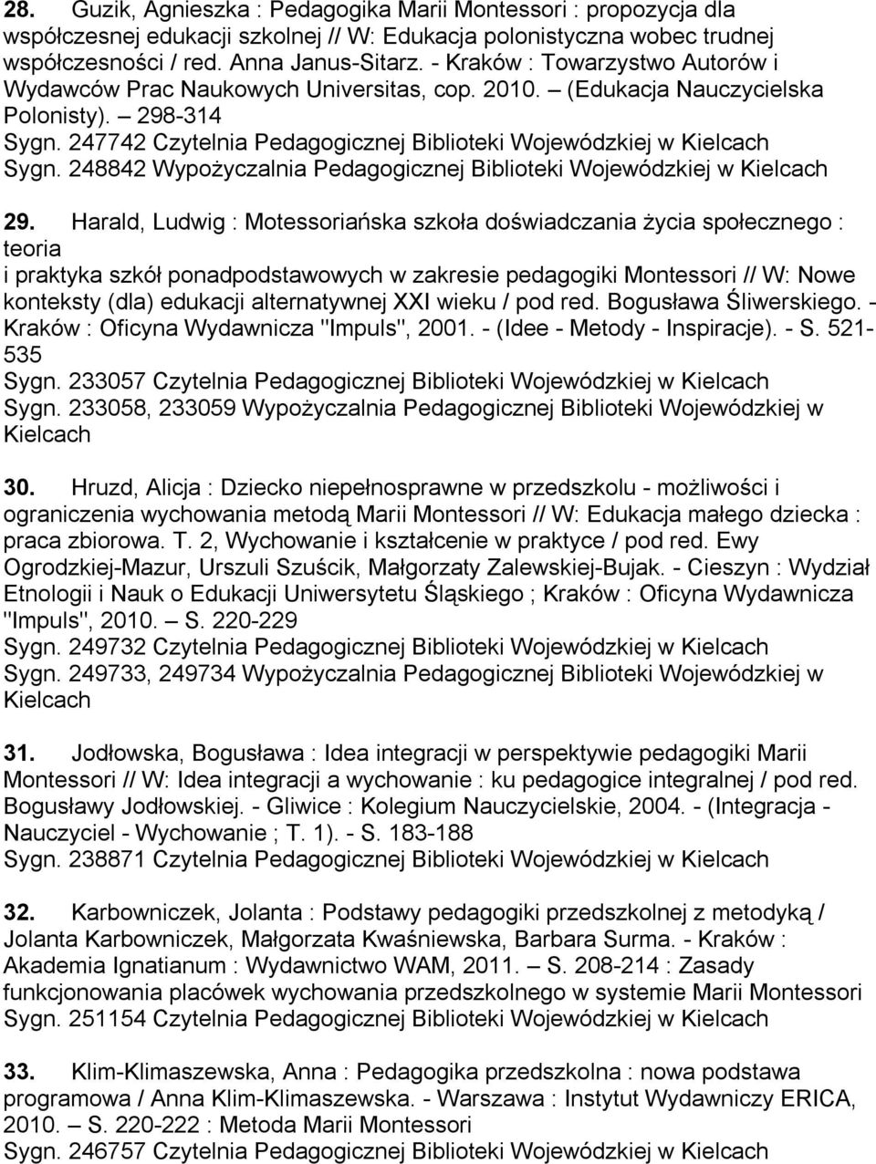 248842 Wypożyczalnia Pedagogicznej Biblioteki Wojewódzkiej w Kielcach 29.