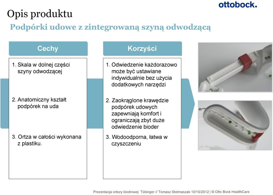 Ortza w całości wykonana z plastiku. Korzyści 1.