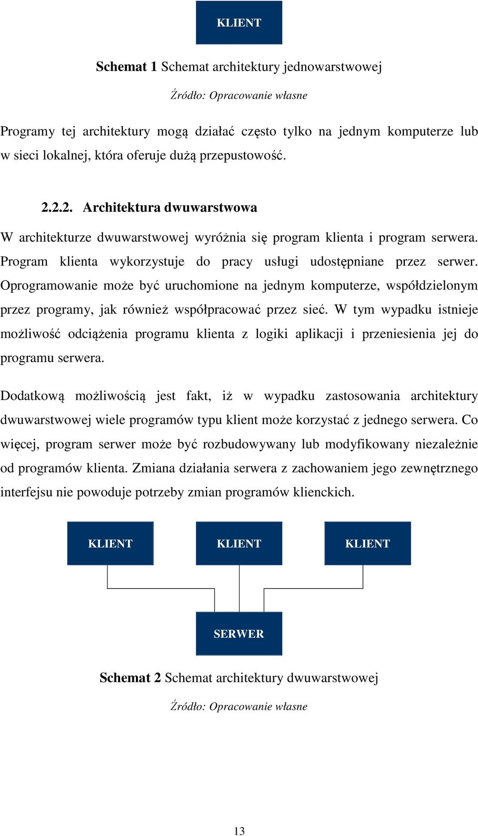 Oprogramowanie może być uruchomione na jednym komputerze, współdzielonym przez programy, jak również współpracować przez sieć.