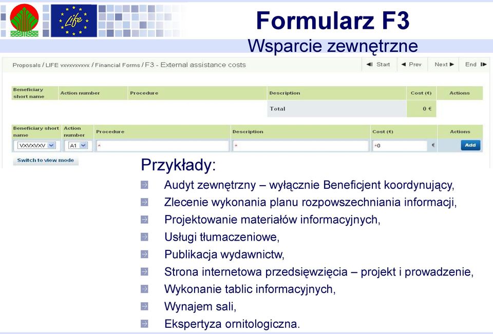 materiałów informacyjnych, Usługi tłumaczeniowe, Publikacja wydawnictw, Strona internetowa