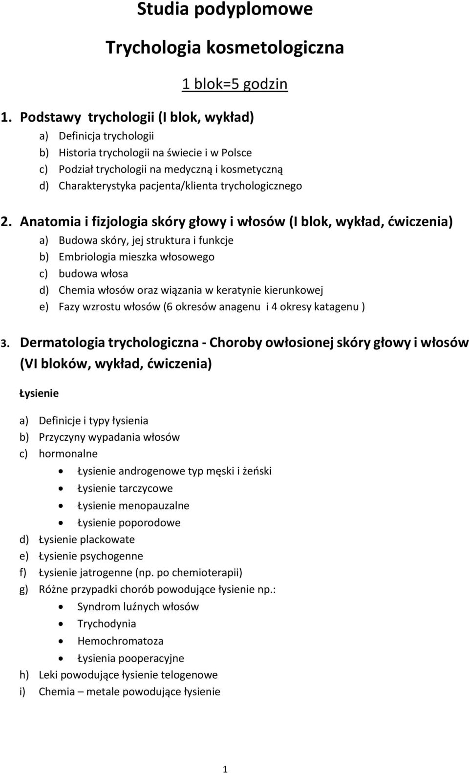 trychologicznego 2.