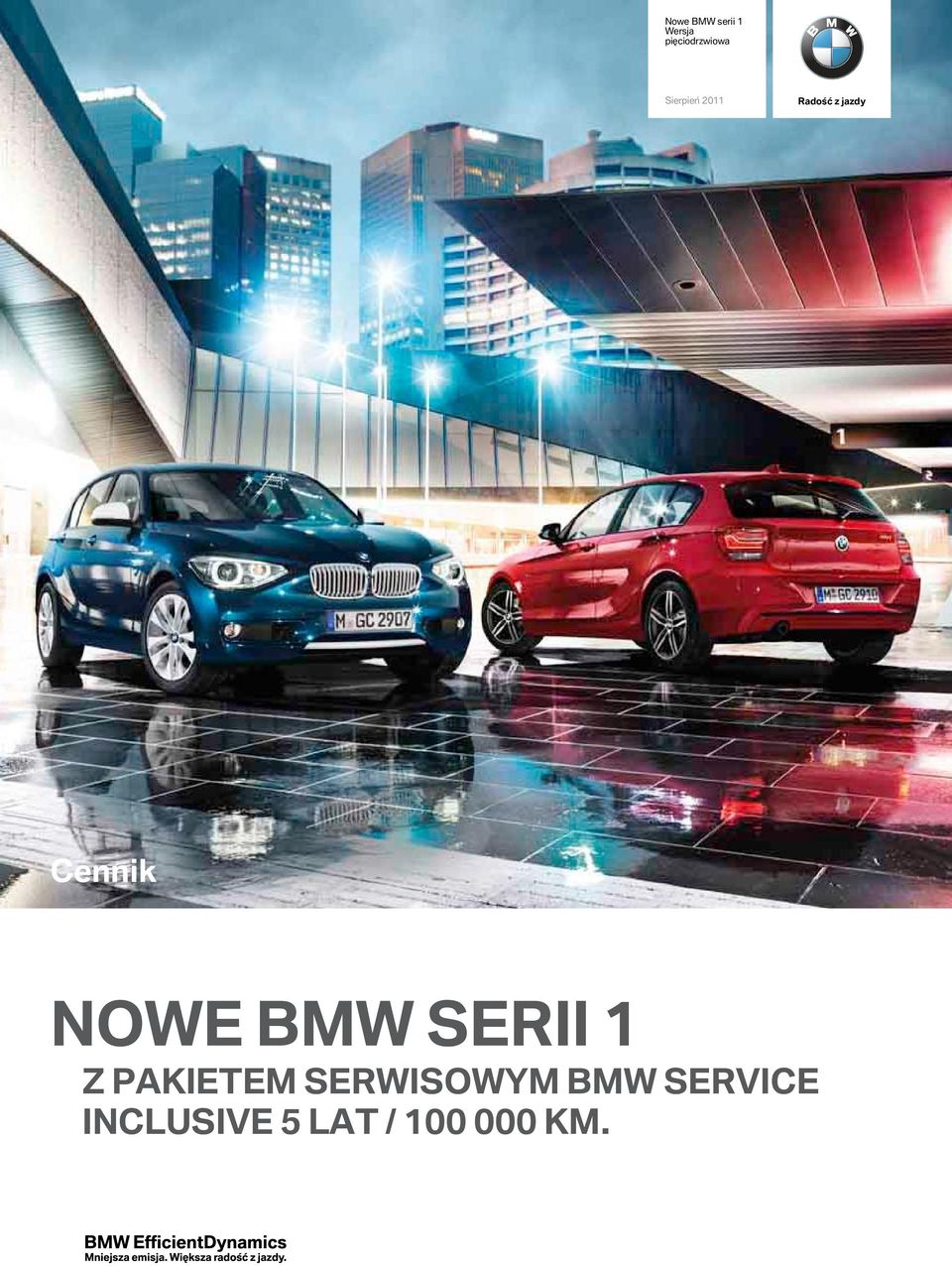 NOWE BMW SERII 1 Z PAKIETEM SERWISOWYM