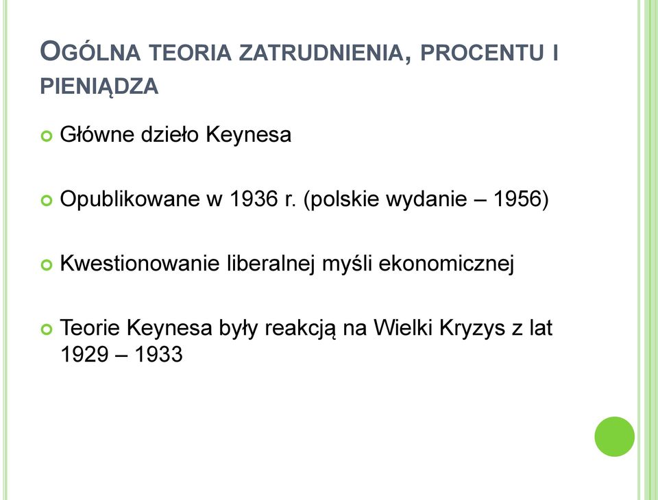 (polskie wydanie 1956) Kwestionowanie liberalnej myśli