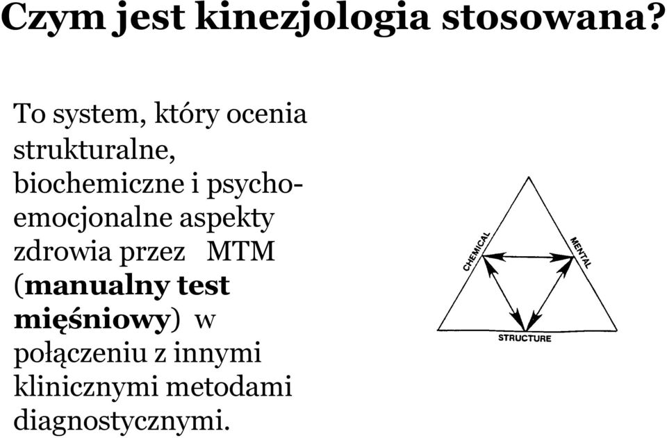 psychoemocjonalne aspekty zdrowia przez MTM (manualny