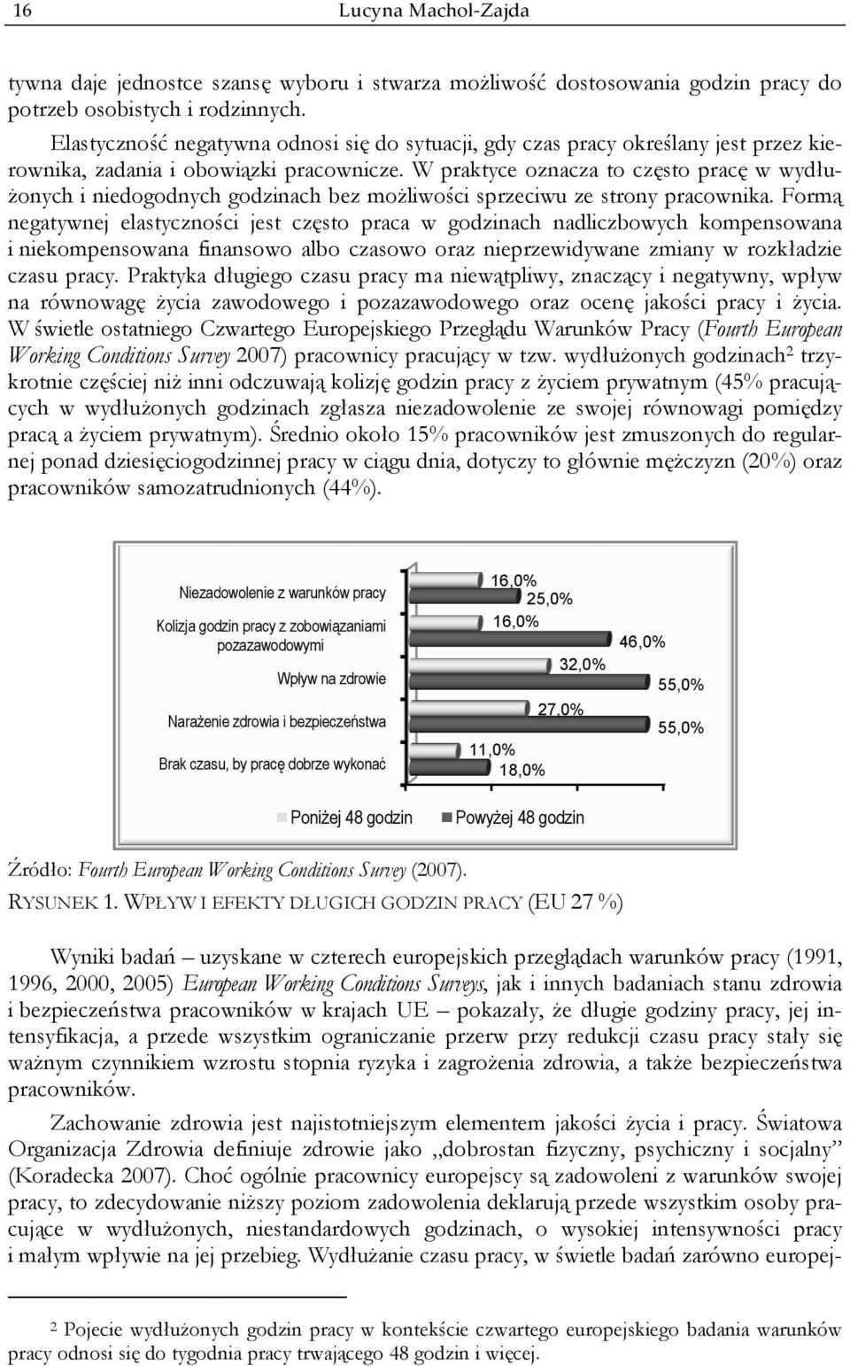 W praktyce oznacza to często pracę żonych i niedogodnych godzinach bez możliwości sprzeciwu ze strony pracownika.