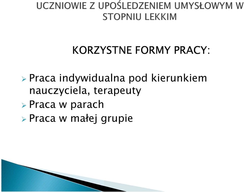 nauczyciela, terapeuty Praca