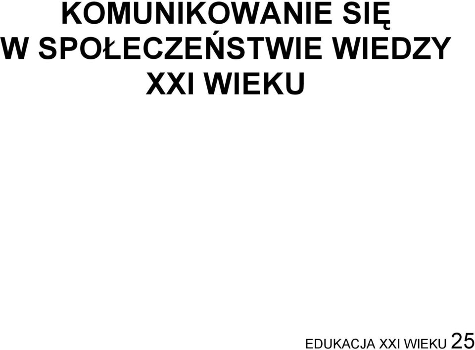 SPOŁECZEŃSTWIE