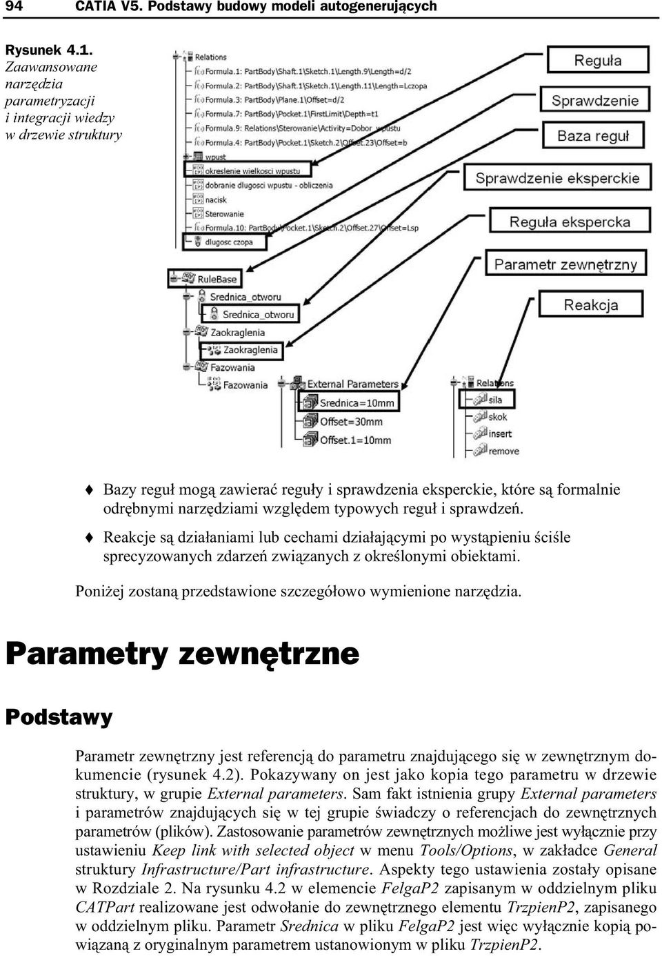 sprawdze. Reakcje s dzia aniami lub cechami dzia aj cymi po wyst pieniu ci le sprecyzowanych zdarze zwi zanych z okre lonymi obiektami. Poni ej zostan przedstawione szczegó owo wymienione narz dzia.