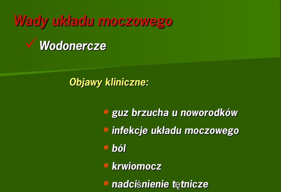 noworodków infekcje układu