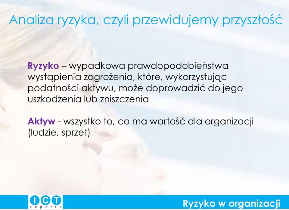 podatności aktywu, może doprowadzić do jego uszkodzenia lub zniszczenia