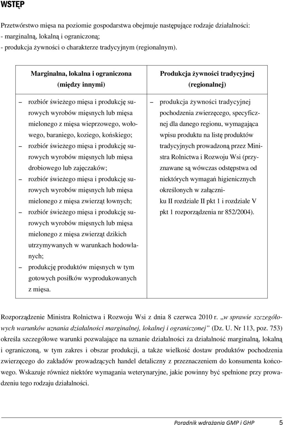 pochodzenia zwierzęcego, specyficz- mielonego z mięsa wieprzowego, woło- nej dla danego regionu, wymagająca wego, baraniego, koziego, końskiego; wpisu produktu na listę produktów rozbiór świeżego