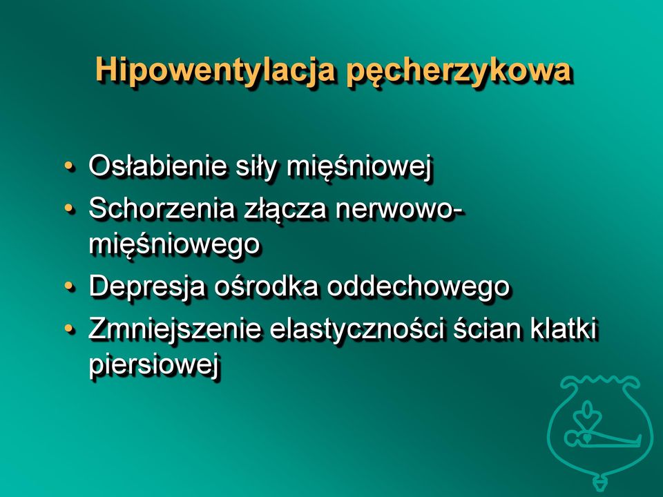 nerwowomięśniowego Depresja ośrodka