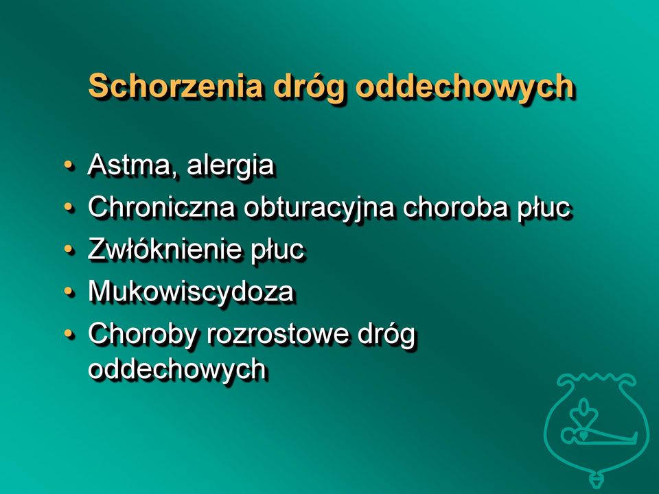 choroba płuc Zwłóknienie płuc